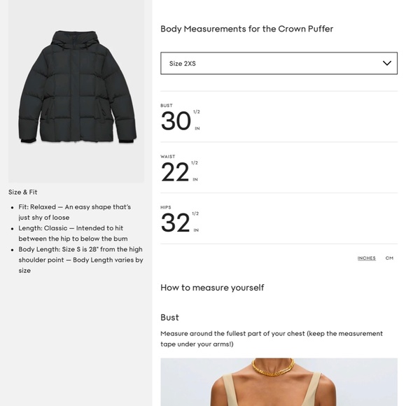 Aritzia Babaton Crown Puffer - Black (XXS / 2XS) - Picture 3 of 4